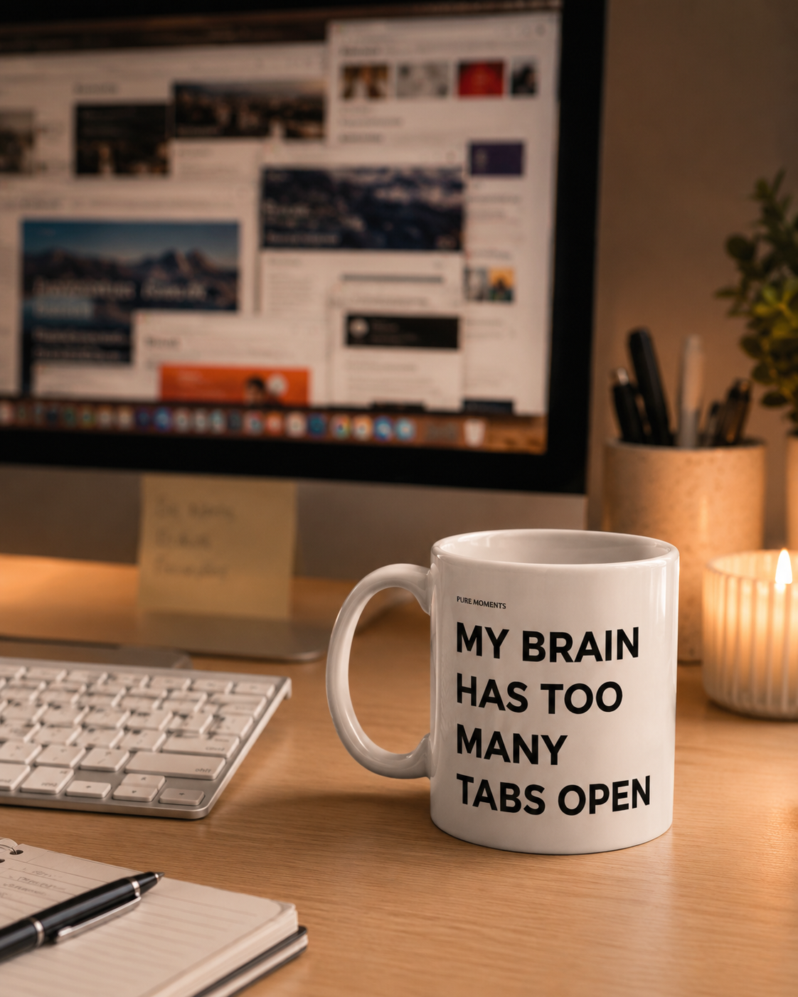 Caneca TOO MANY TABS OPEN