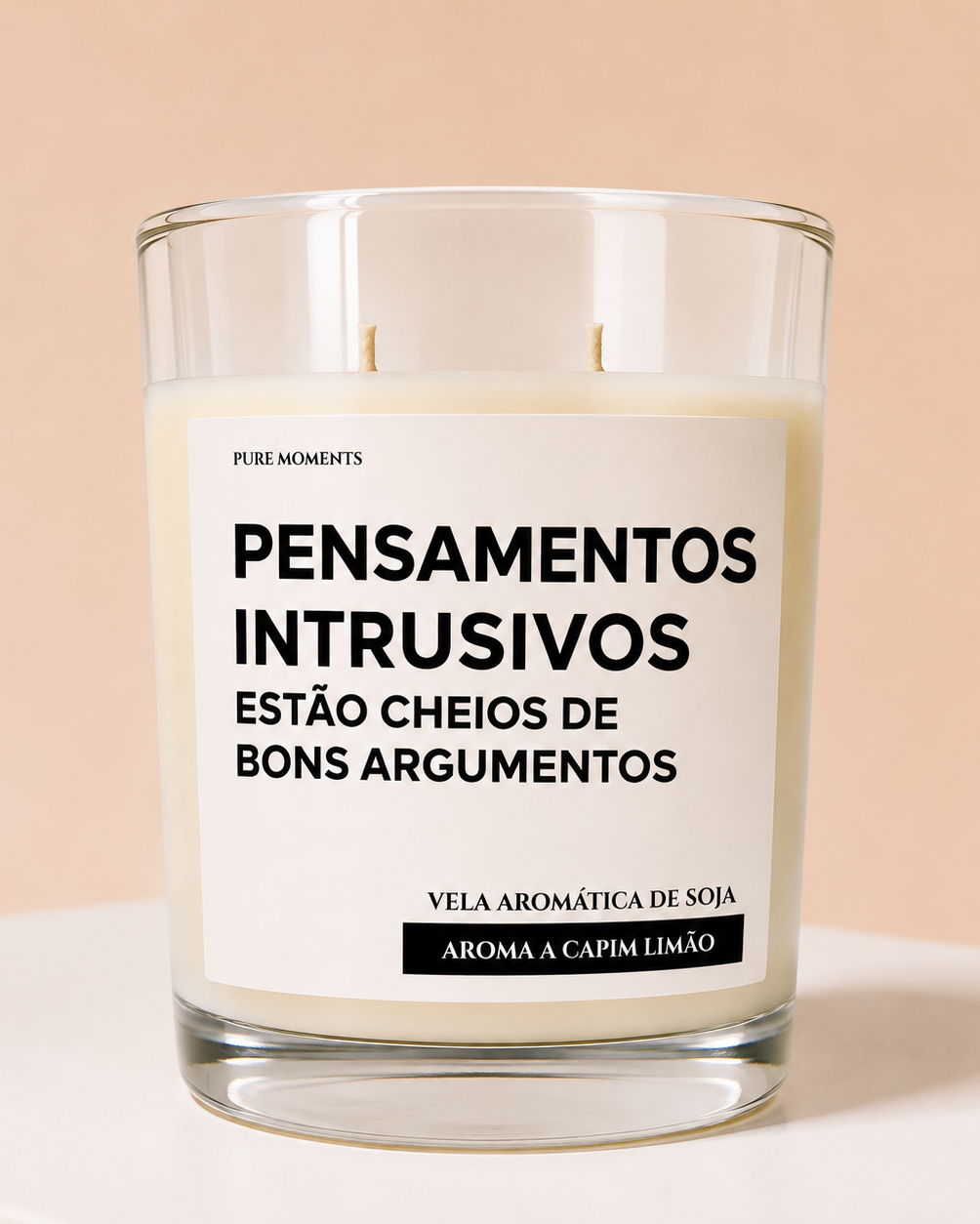 Vela Aromática PENSAMENTOS INTRUSIVOS