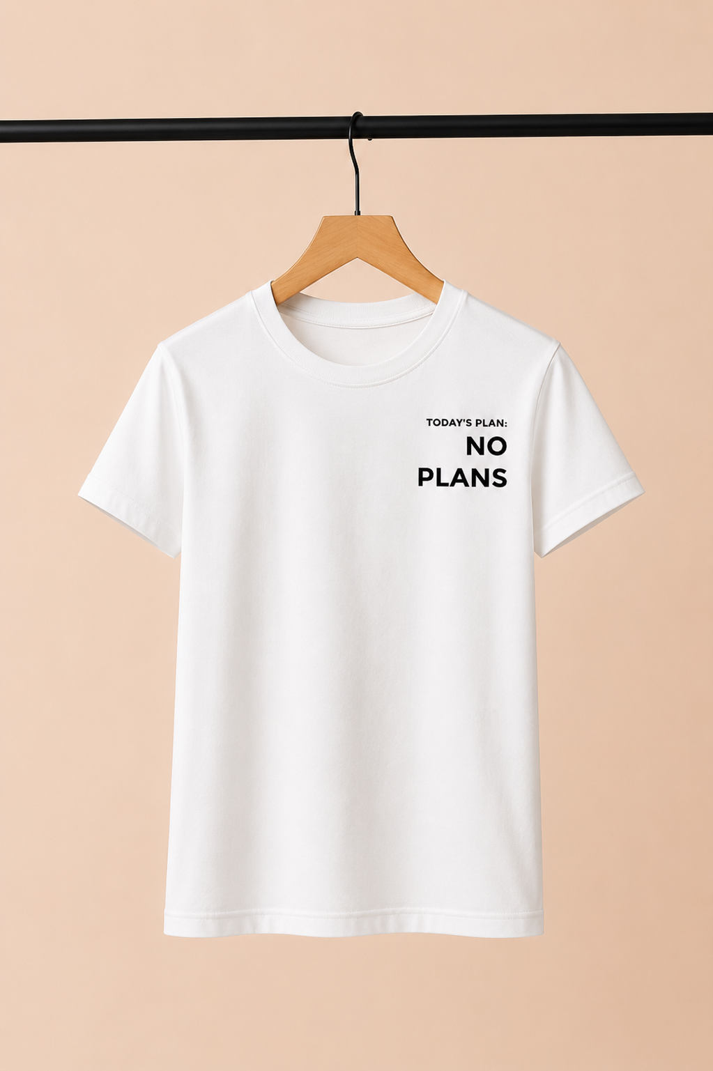 T-Shirt NO PLANS