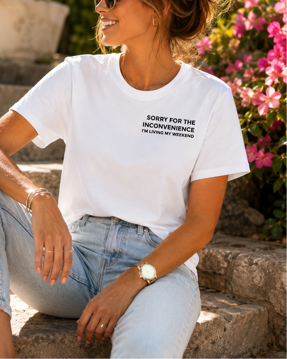 T-Shirt LIVING MY WEEKEND