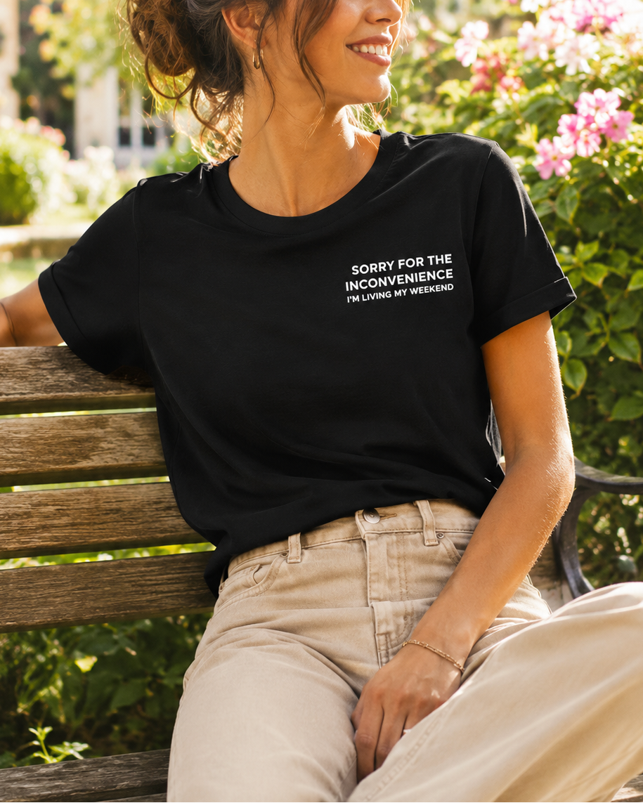 T-Shirt LIVING MY WEEKEND