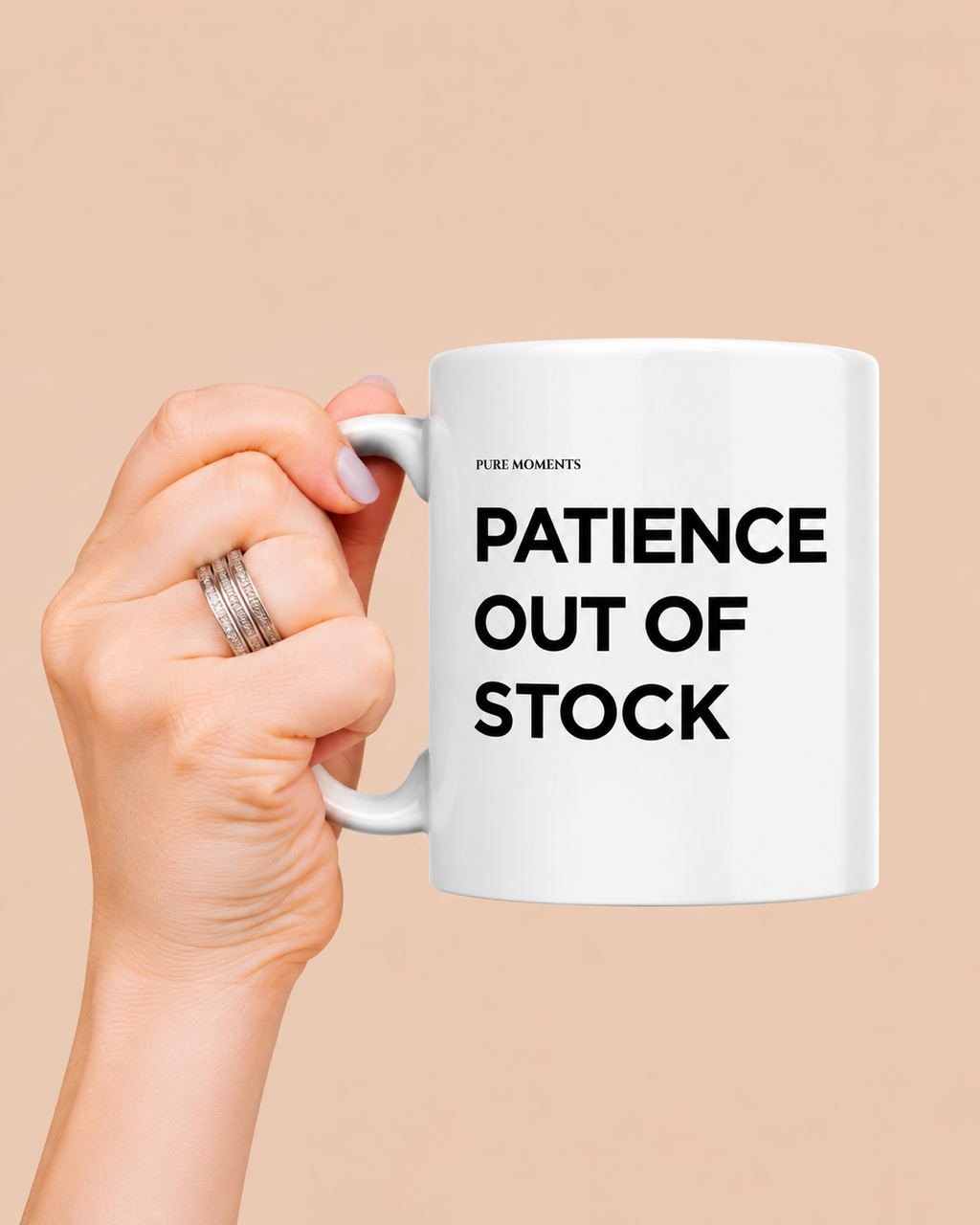Caneca PATIENCE OUT OF STOCK