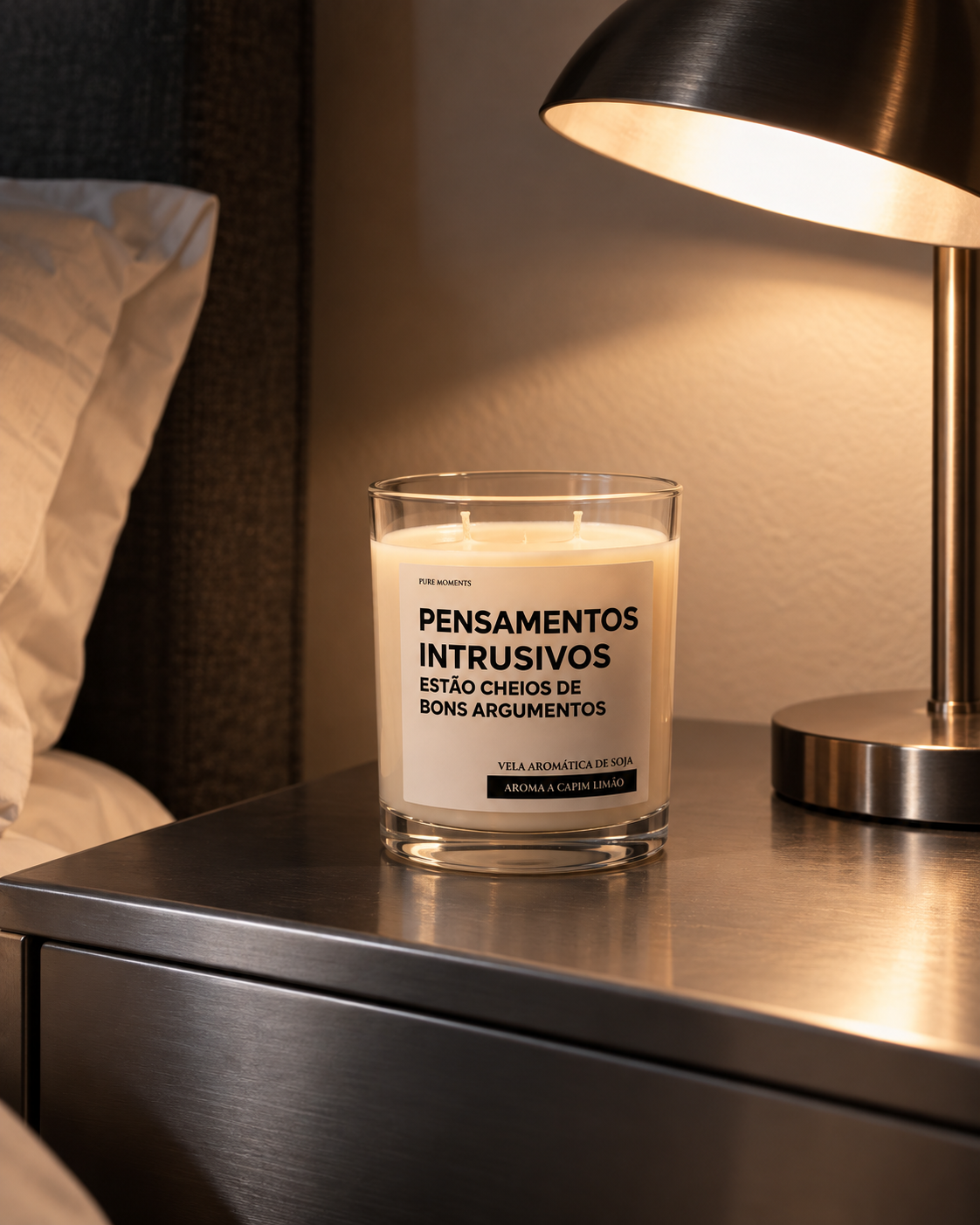 Vela Aromática PENSAMENTOS INTRUSIVOS