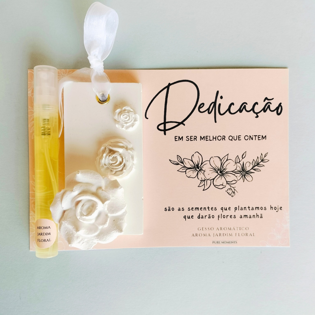 Gesso Dedicação | Prenda com Aroma a Determinação