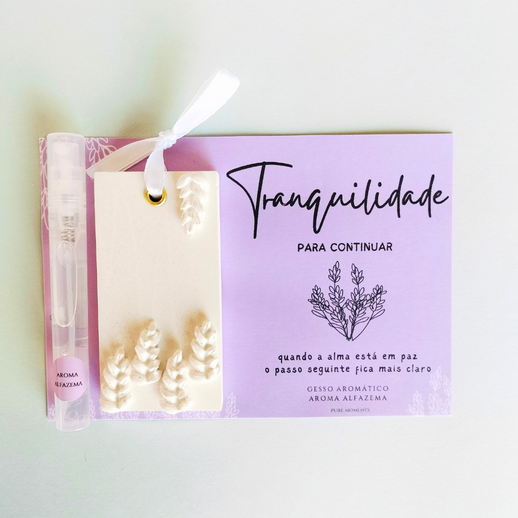 Gesso Tranquilidade | Prenda com Aroma Zen